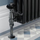 FAR-AG-BL-LS08 - Faringdon Traditional Thermostatic Radiator Valve - Black Nickel (Angled TRV) FAR-AG-BL-LS08 - Faringdon Traditional Thermostatic Radiator Valve - Black Nickel (Angled TRV)